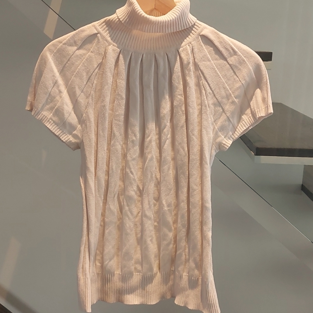 Short sleeve turtle neck